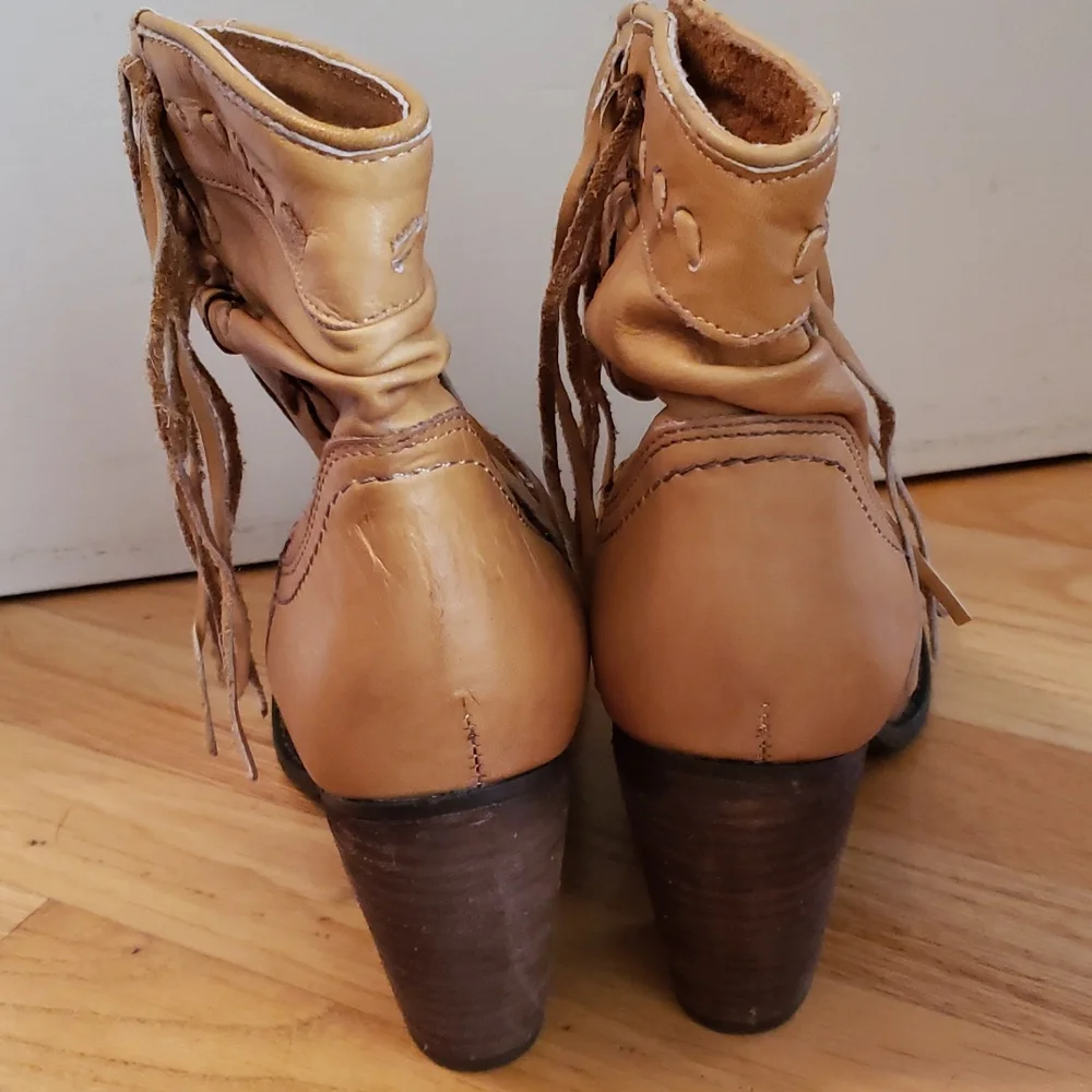 heeled cowboy boots / cowgirl boots - Picture 4 of 11